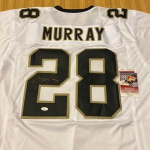 Custom signed Latavius Murray jersey